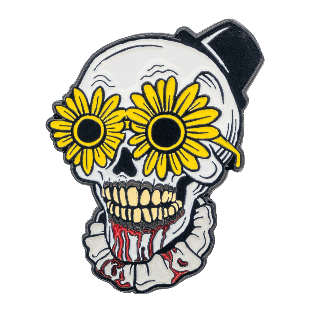 Art the Skull Enamel Pin
