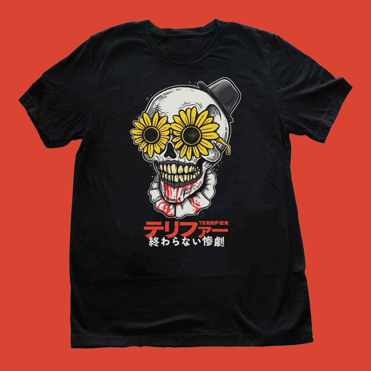 Art the Skull - Black T-Shirt
