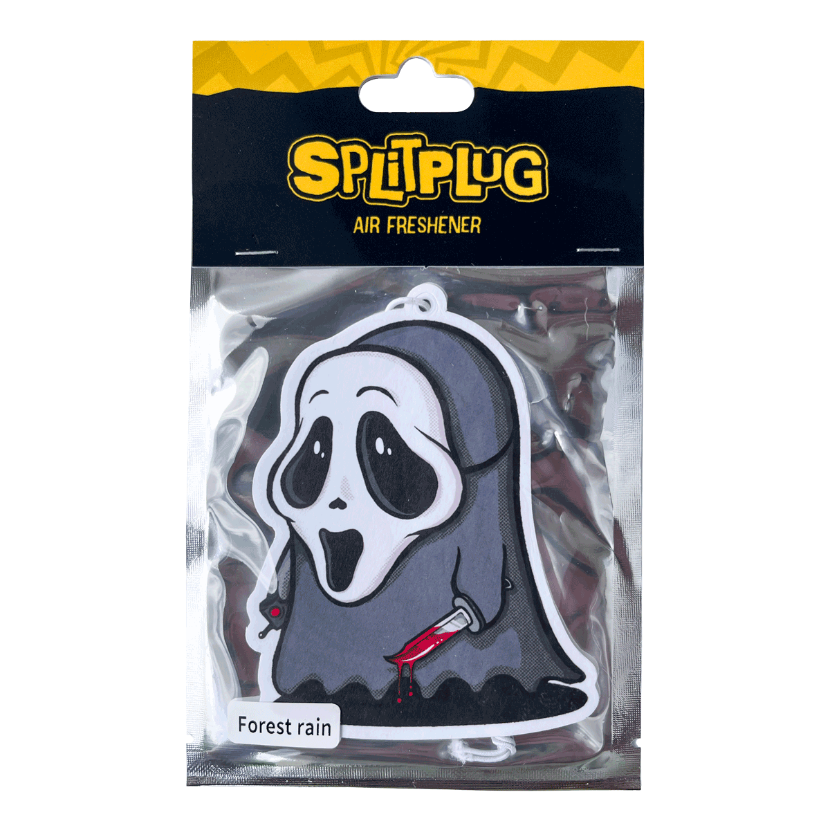Ghostface Ghost "Forest Rain" Air Freshener