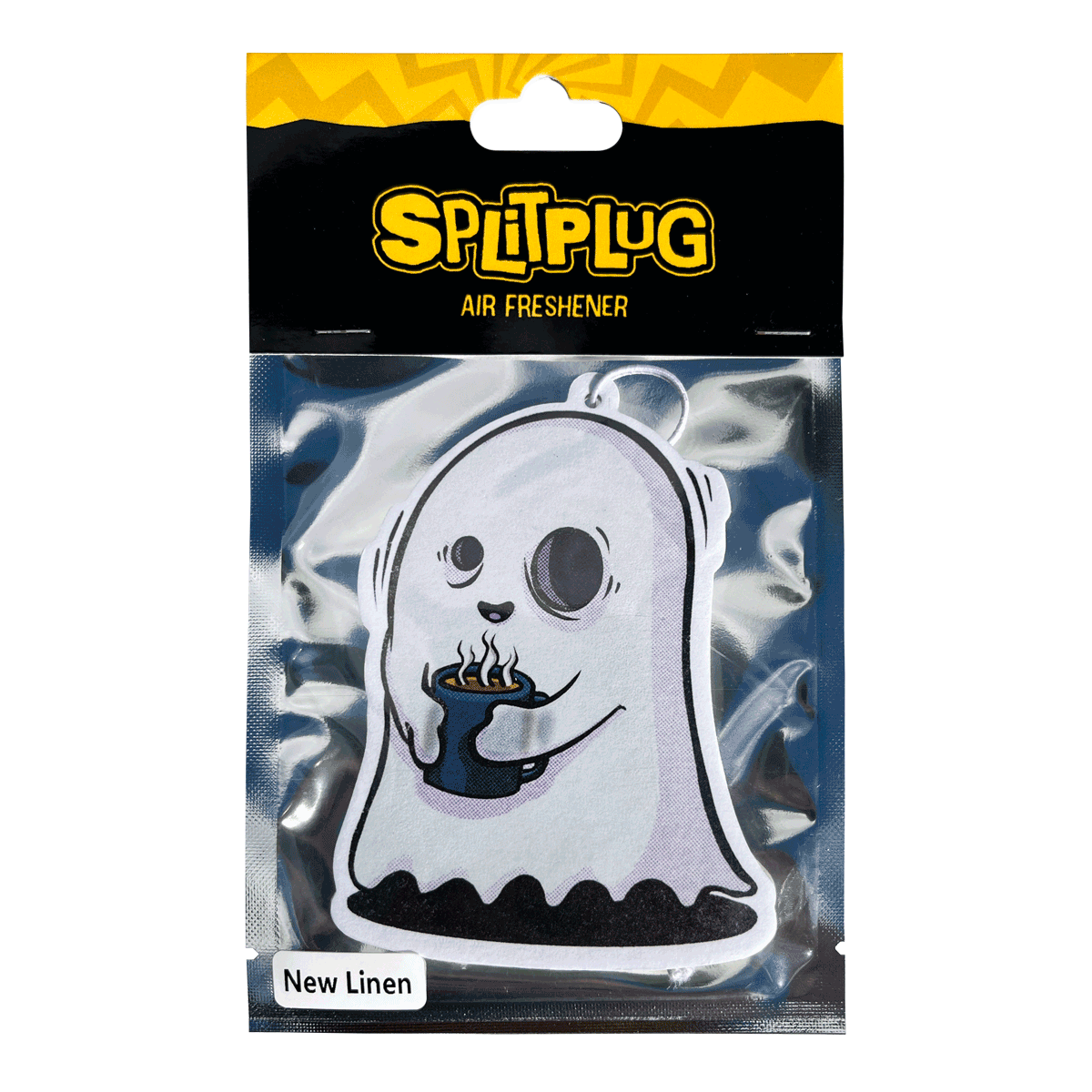 Joe the Coffee Ghost "New Linen" Air Freshener