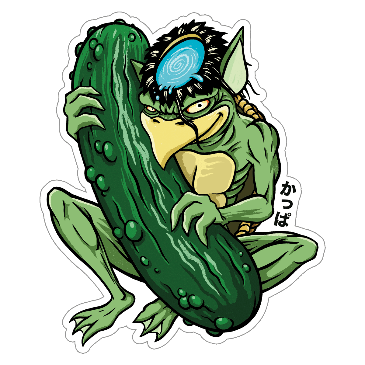 Kappa Yokai Sticker