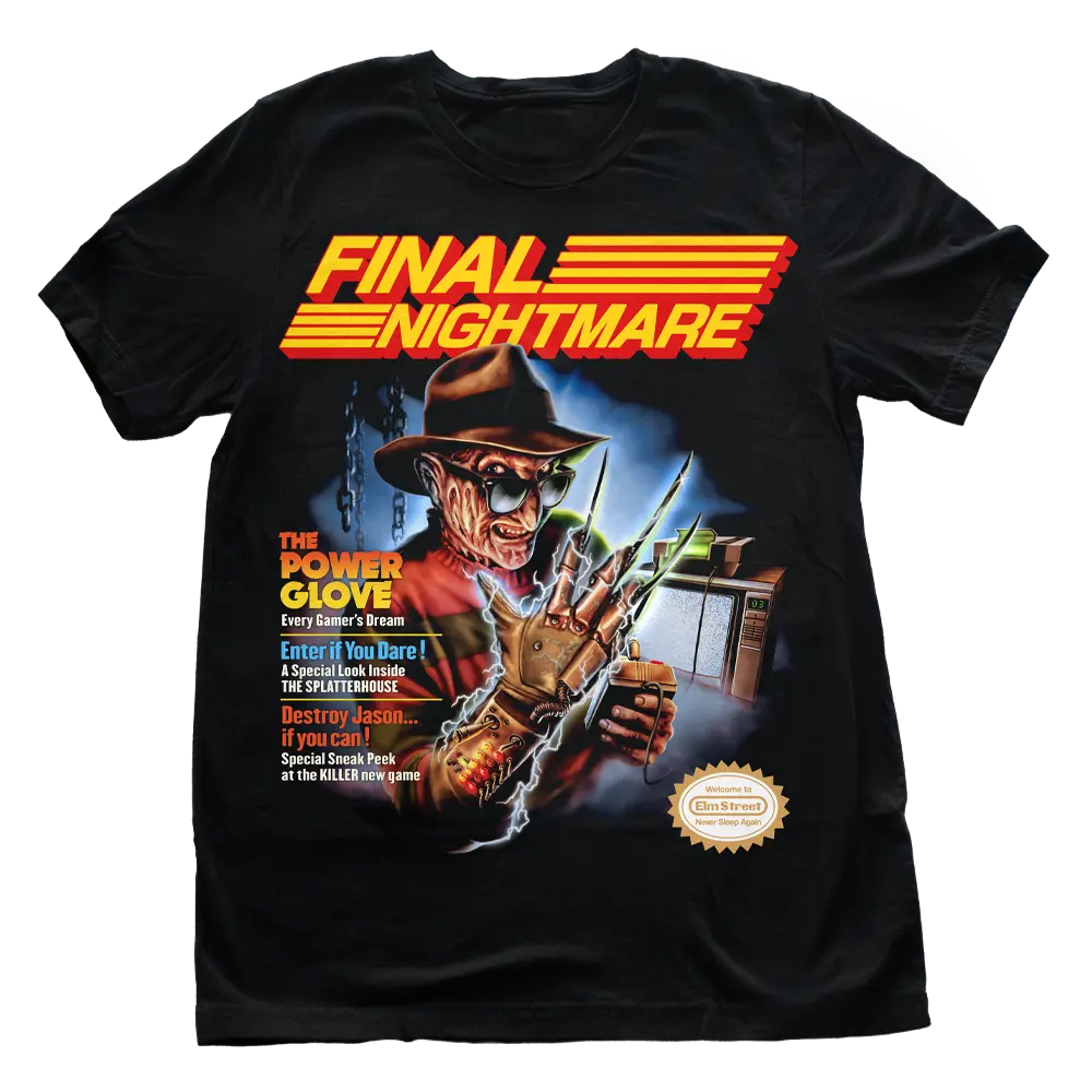The Power Glove - T-Shirt – Splitplug Art