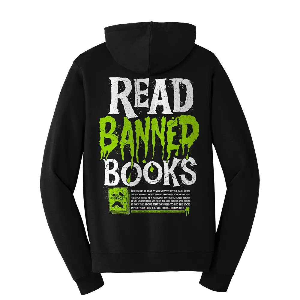 Read Banned Books Glow-in-the-Dark Necronomicon Hoodie