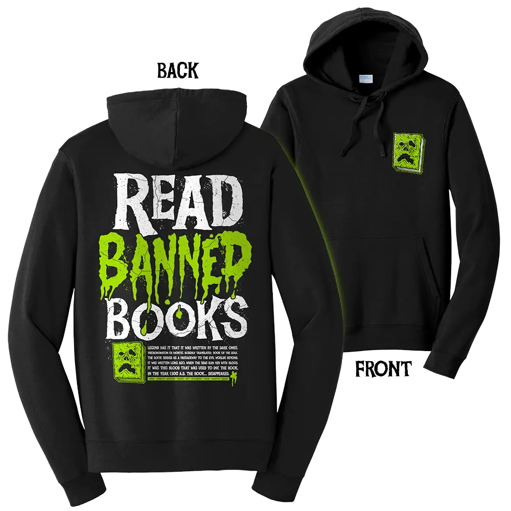 Read Banned Books Glow-in-the-Dark Necronomicon Hoodie