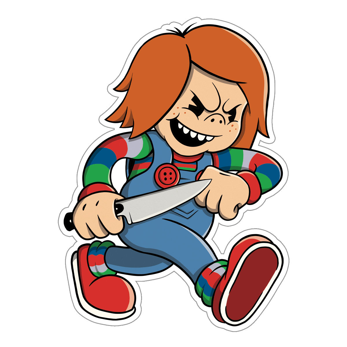 Vintage Chucky Sticker