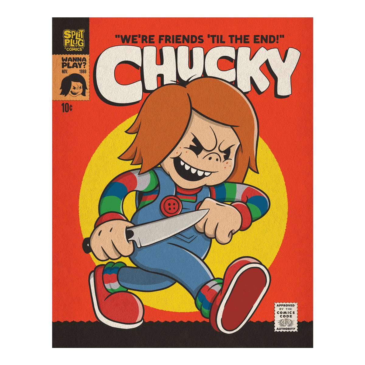 Vintage Chucky 11"x14" Print