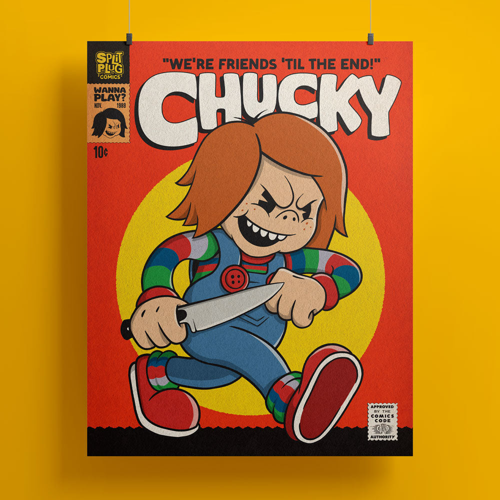 Vintage Chucky 11"x14" Print