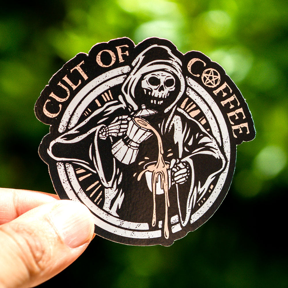 Cult of Coffee Sticker