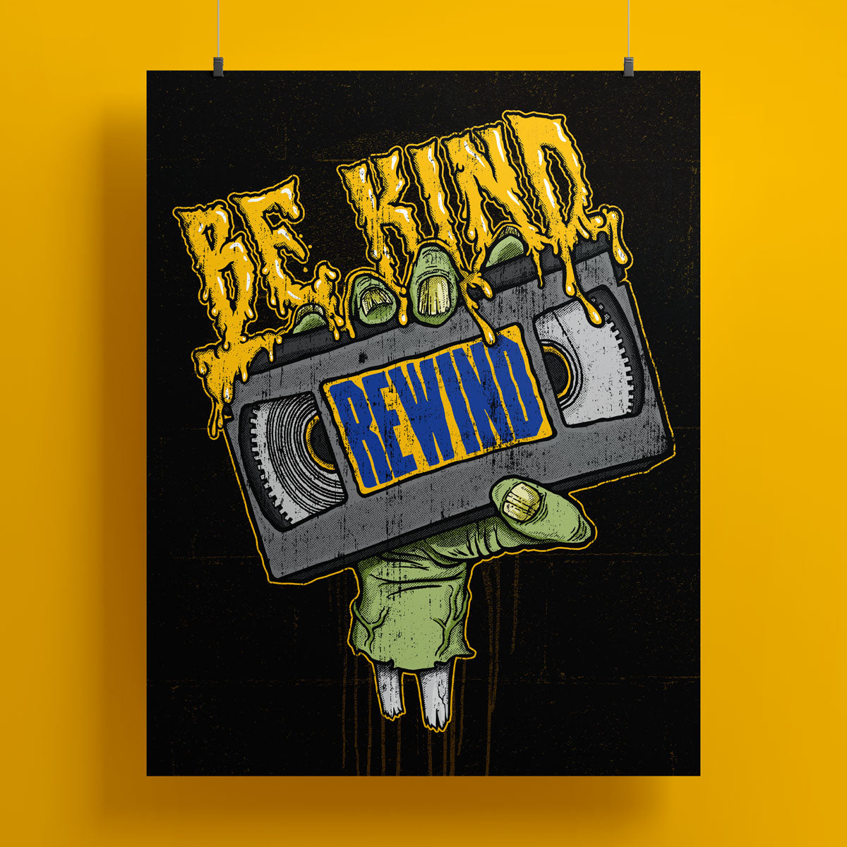 Be Kind, Rewind 11"x14" Print