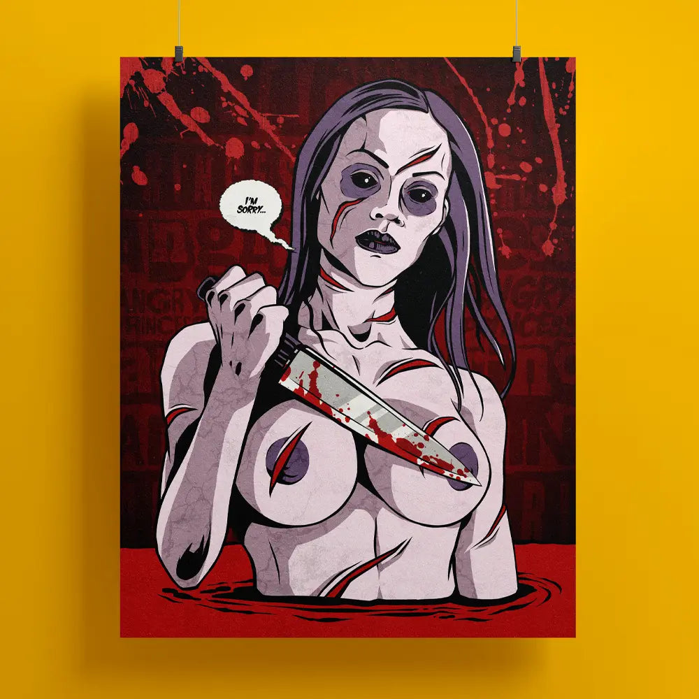 Angry Princess 11"x14" Print