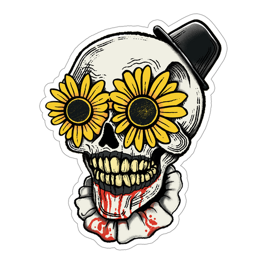 Art the Skull Sticker