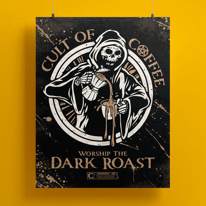 Cult of Coffee 11"x14" Print