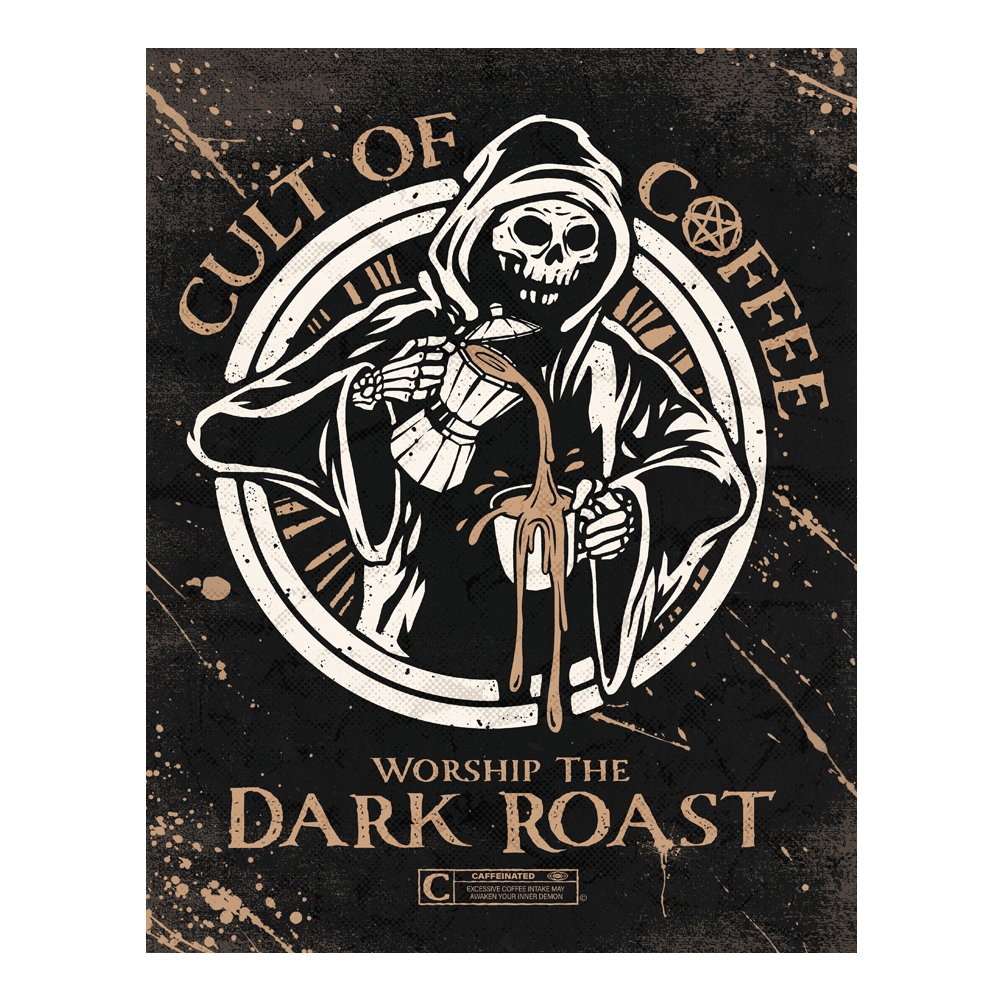 Cult of Coffee 11"x14" Print