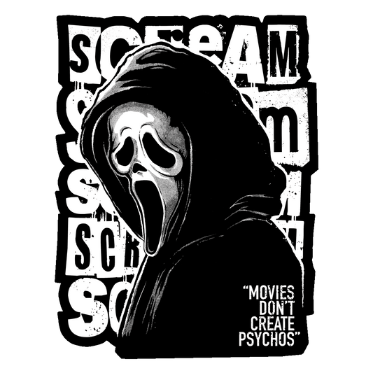 Movies Don't Create Psychos Sticker