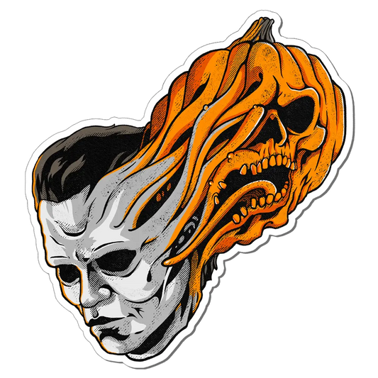 Halloween Split-faced Magnet