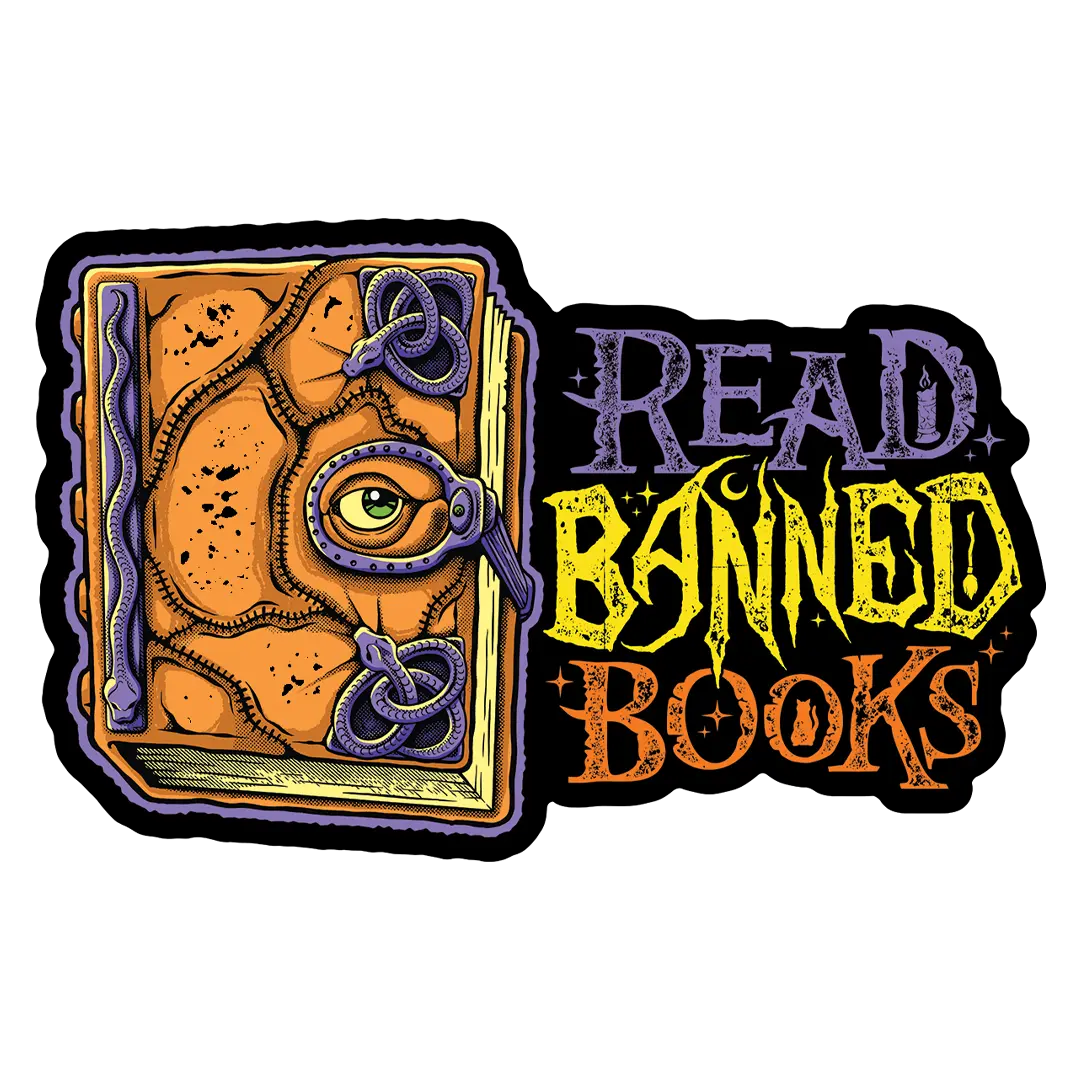 Hokus Pokus Read Banned Books Sticker