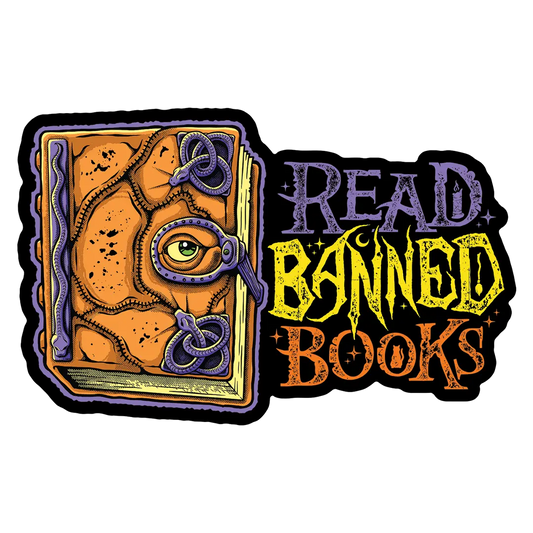 Hokus Pokus Read Banned Books Sticker