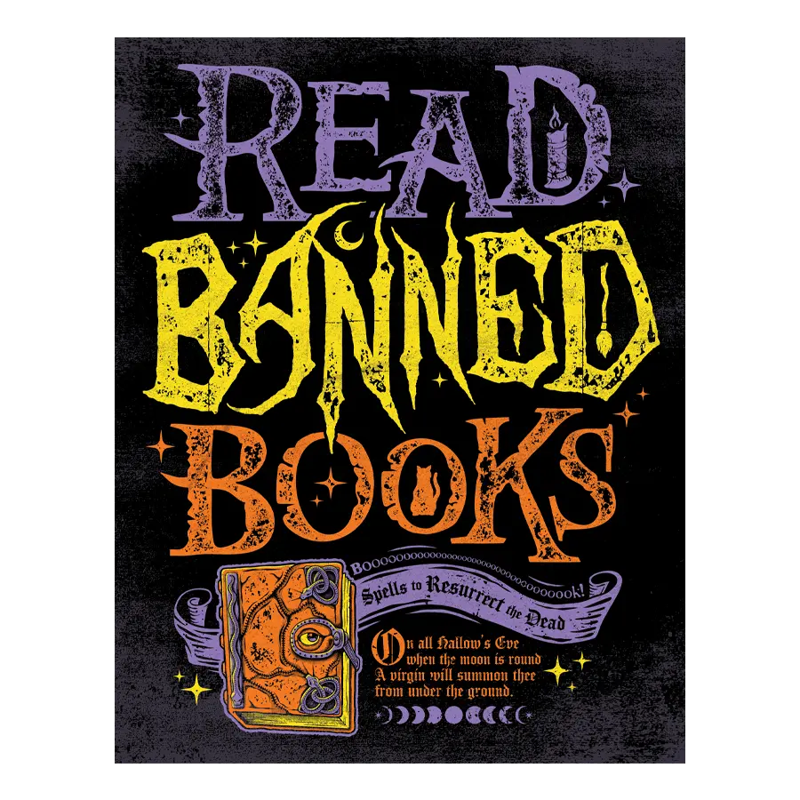 Read Banned Books Hokus Pokus 11"x14" Print