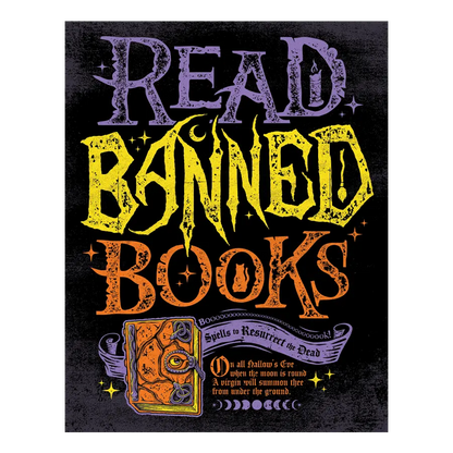 Read Banned Books Hokus Pokus 11"x14" Print