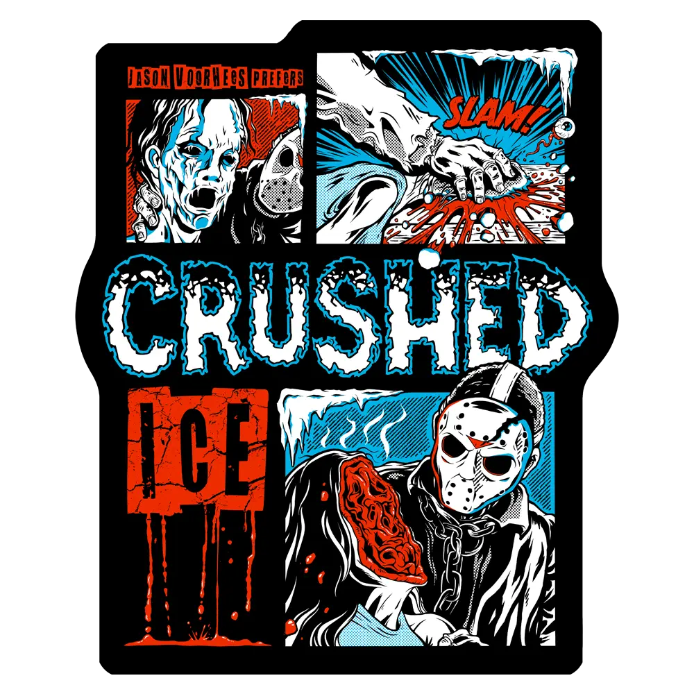Crushed ICE Sticker
