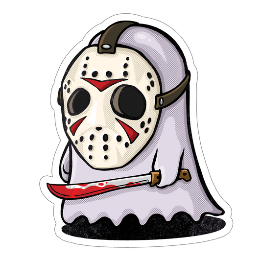 Jason Ghost Sticker