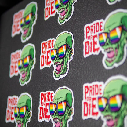 LGBT Pride or Die Fridge Magnet