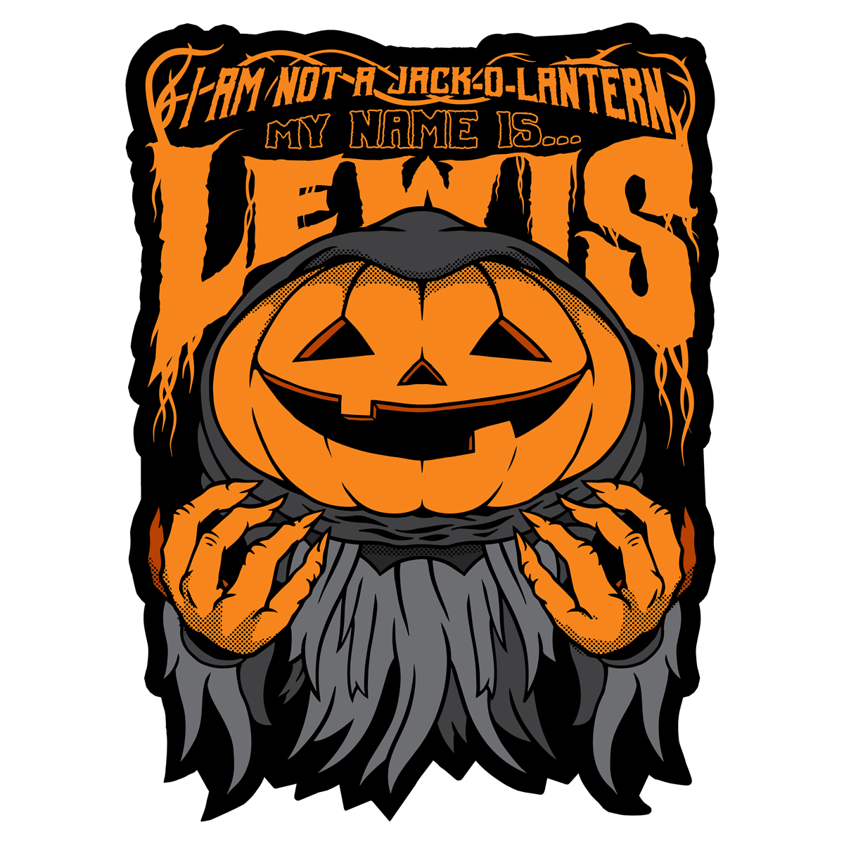 My Name is Lewis Sticker