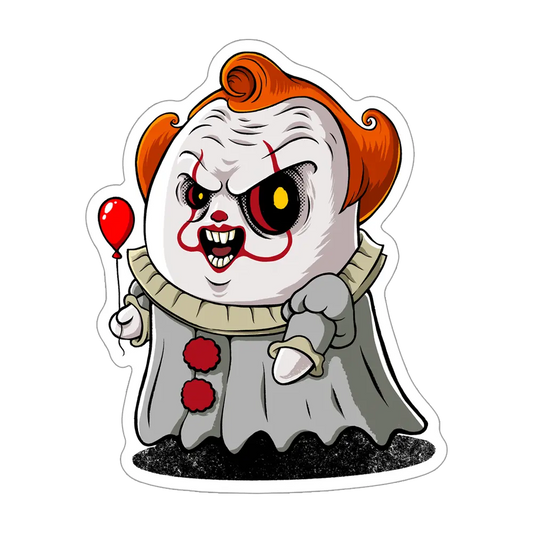 Derry Pennywise Ghost Sticker
