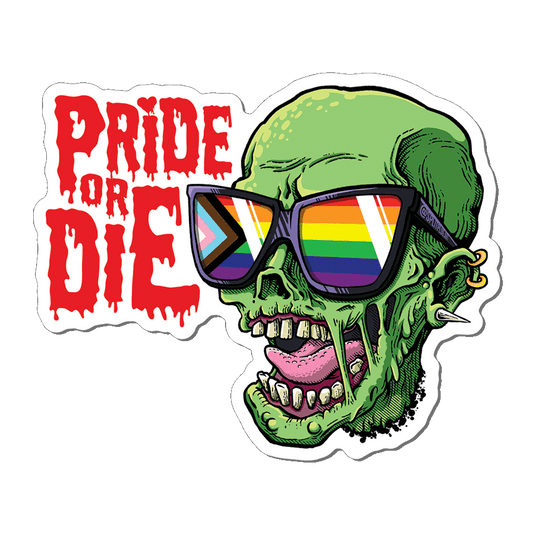 LGBT Pride or Die Fridge Magnet