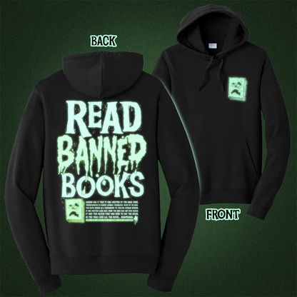 Read Banned Books Glow-in-the-Dark Necronomicon Hoodie