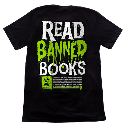 Read Banned Books Glow-in-the-Dark Necronomicon T-Shirt