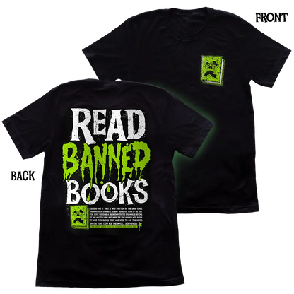 Read Banned Books Glow-in-the-Dark Necronomicon T-Shirt