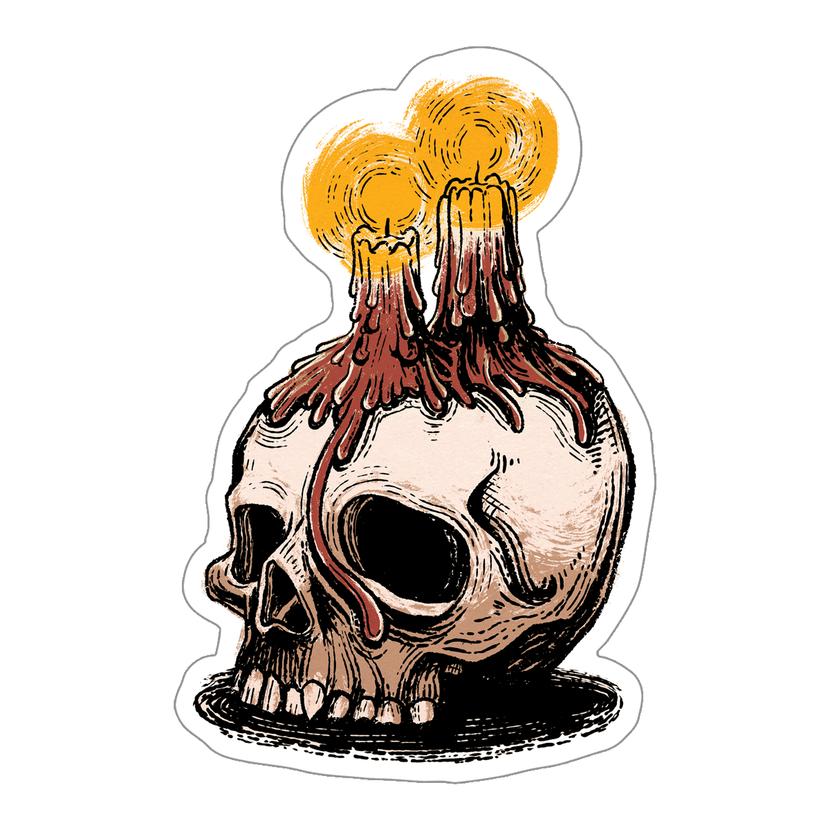 Skele-bration Sticker