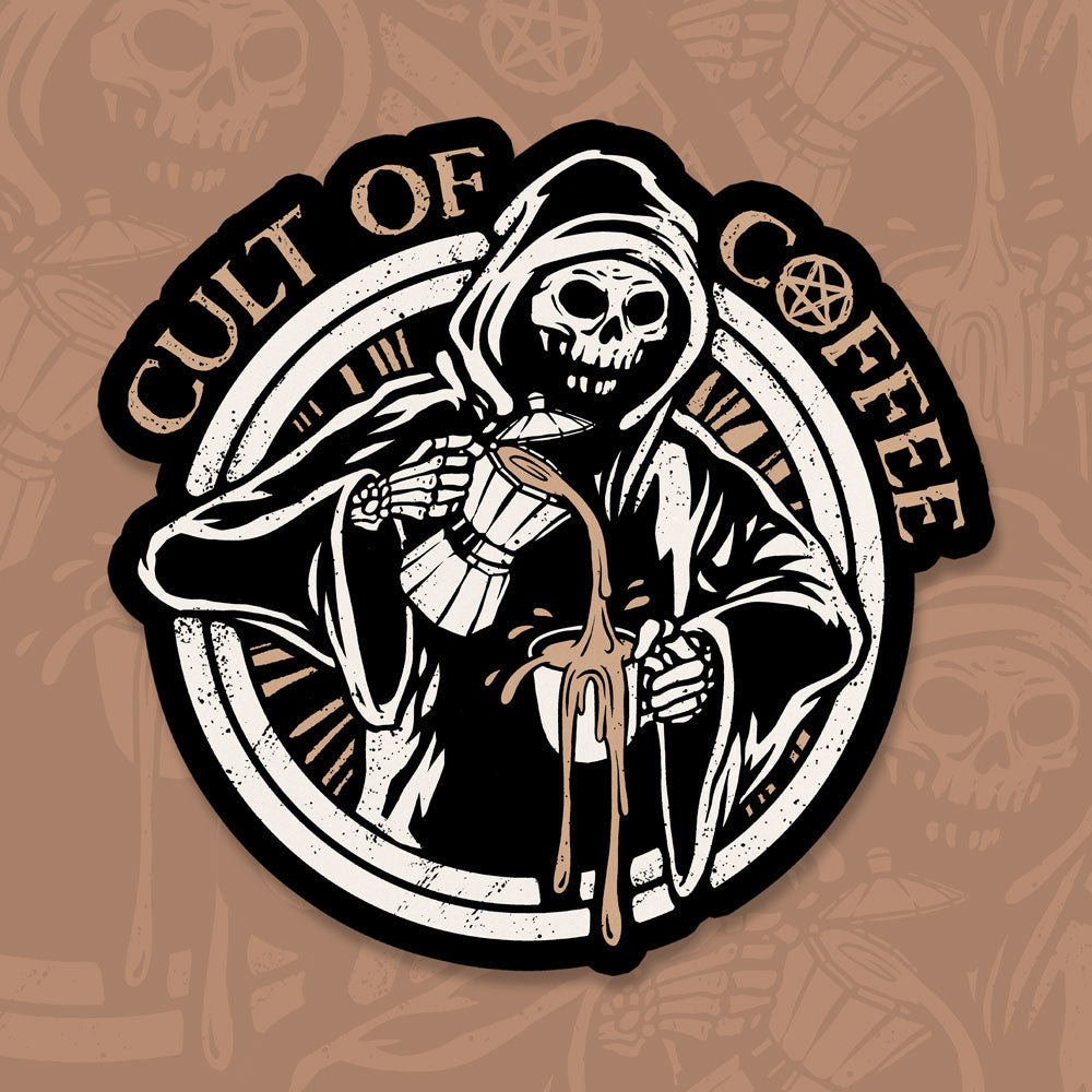 Cult of Coffee Sticker