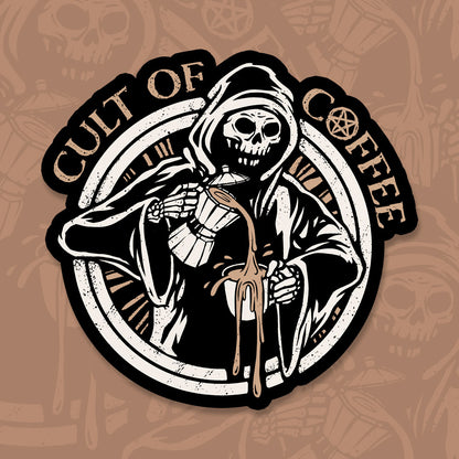 Cult of Coffee Sticker